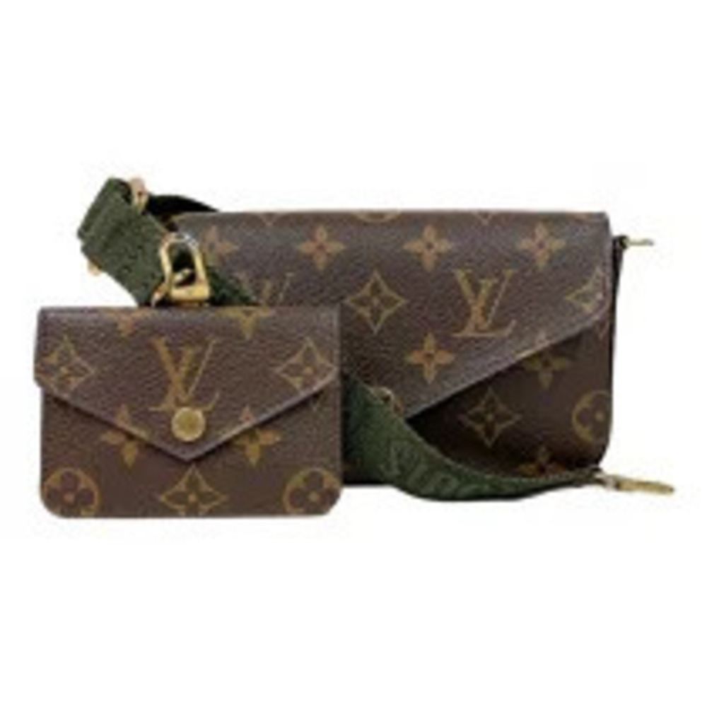 Louis Vuitton Multi Pochette Felicie Brown Monogram Shoulder Bag